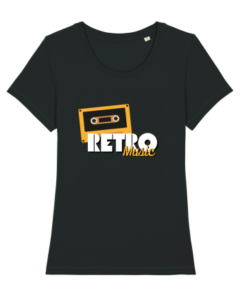 Retro Music Black