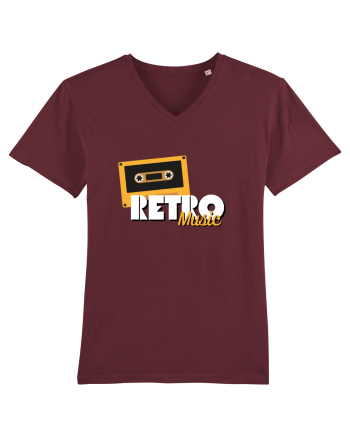 Retro Music Burgundy