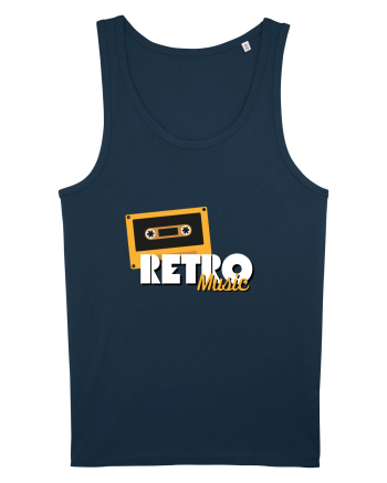 Retro Music Navy