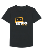 Retro Music Tricou mânecă scurtă guler larg Bărbat Skater