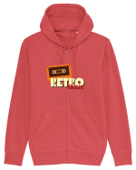 Retro Music Hanorac cu fermoar Unisex Connector