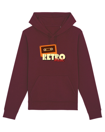 Retro Music Burgundy