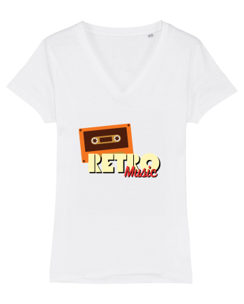 Retro Music White