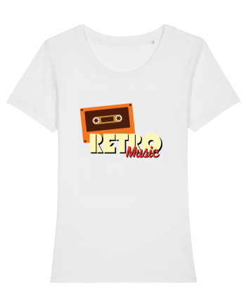 Retro Music White