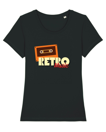 Retro Music Black