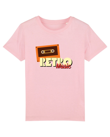 Retro Music Cotton Pink