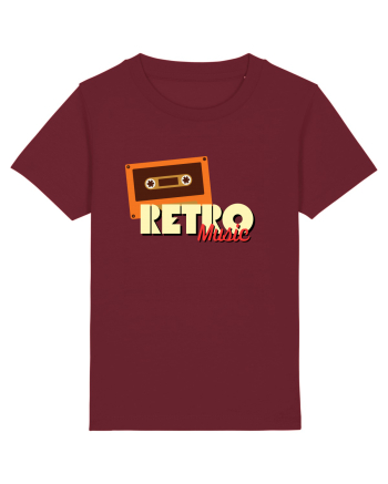 Retro Music Burgundy