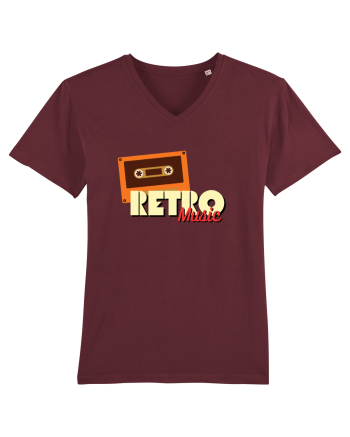 Retro Music Burgundy