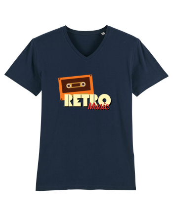 Retro Music French Navy