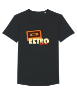 Retro Music Tricou mânecă scurtă guler larg Bărbat Skater