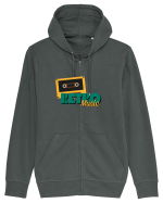 Retro Music Hanorac cu fermoar Unisex Connector