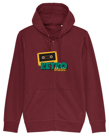 Retro Music Burgundy
