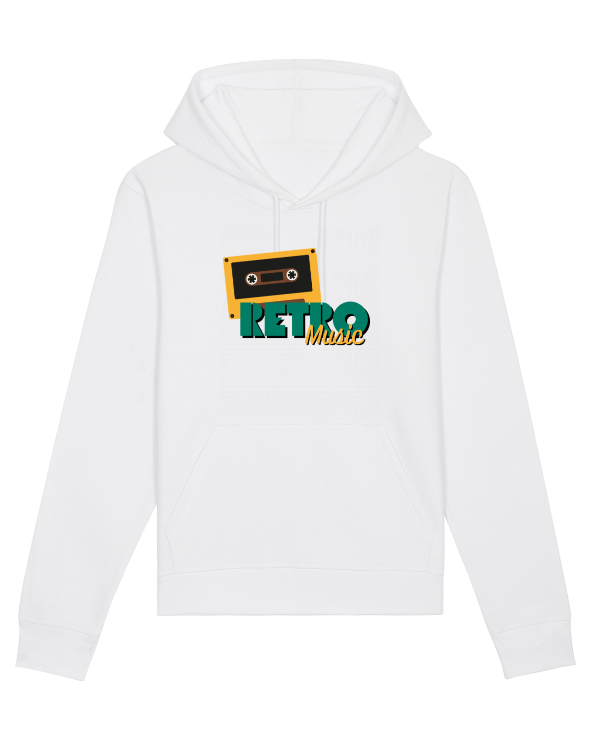 Hanorac Unisex Drummer White