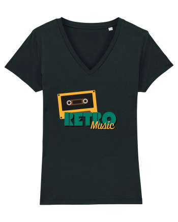 Retro Music Black