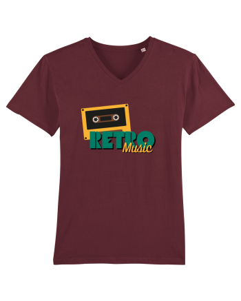 Retro Music Burgundy