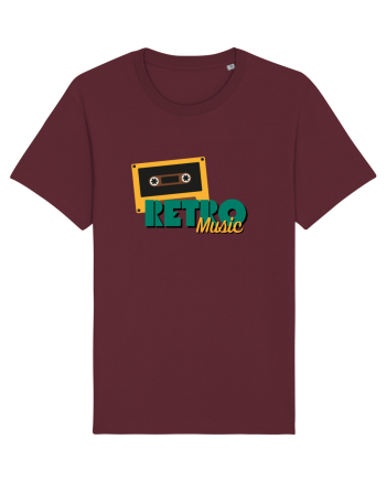 Retro Music Burgundy