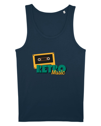 Retro Music Navy