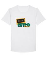 Retro Music Tricou mânecă scurtă guler larg Bărbat Skater