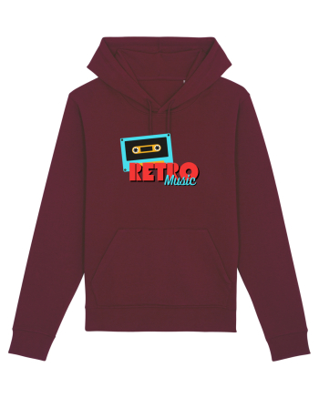 Retro Music Burgundy