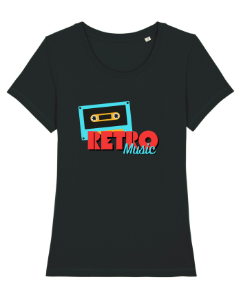Retro Music Black