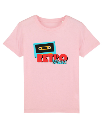 Retro Music Cotton Pink
