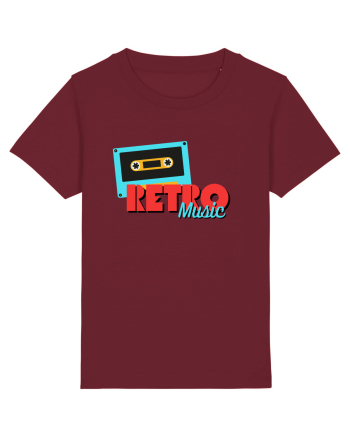 Retro Music Burgundy