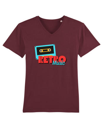 Retro Music Burgundy