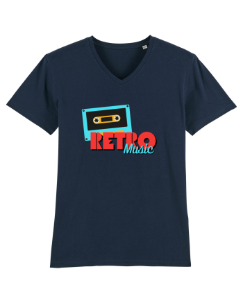 Retro Music French Navy