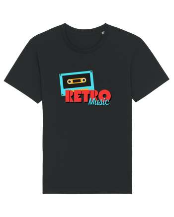 Retro Music Black