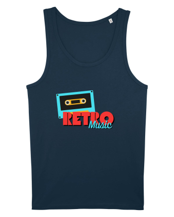 Retro Music Navy