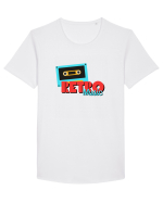 Retro Music Tricou mânecă scurtă guler larg Bărbat Skater