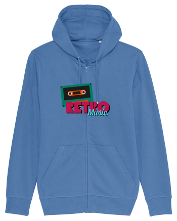 Retro Music Bright Blue