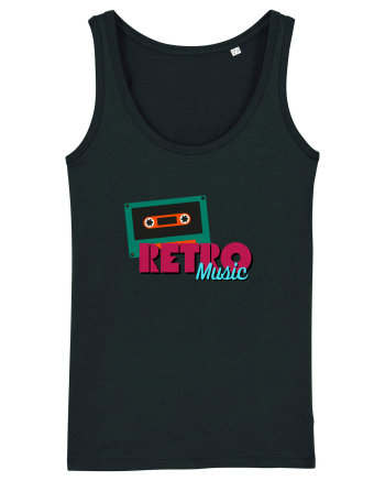 Retro Music Black