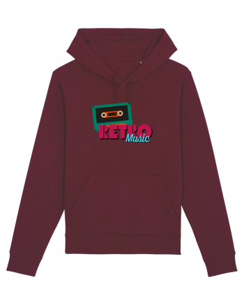 Retro Music Burgundy