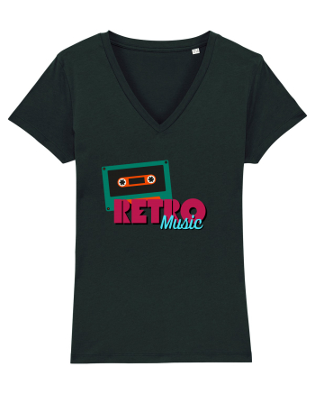 Retro Music Black