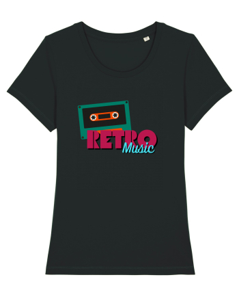 Retro Music Black