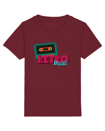 Retro Music Burgundy