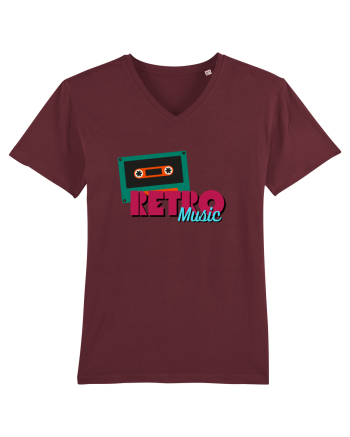 Retro Music Burgundy