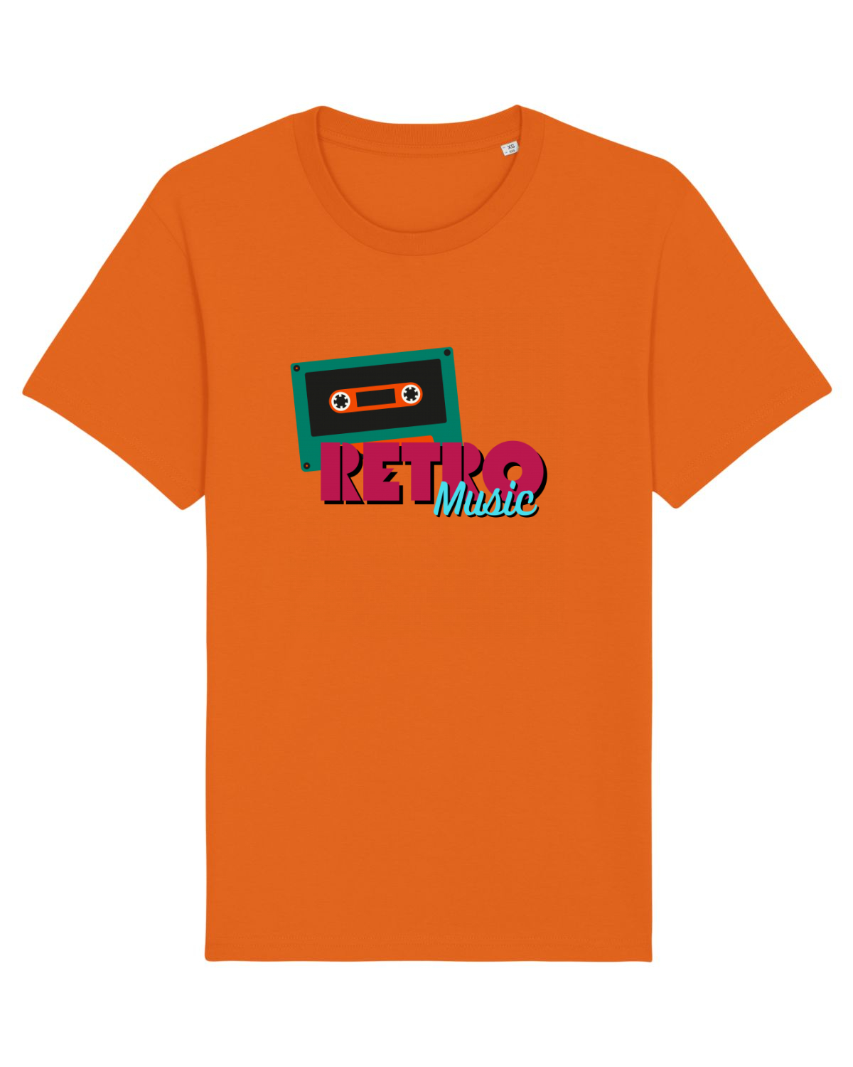 Tricou mânecă scurtă Unisex Rocker Bright Orange