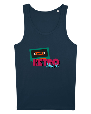 Retro Music Navy