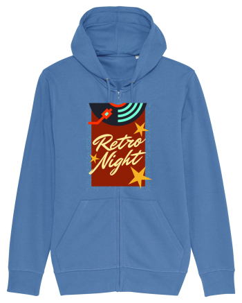 Retro Night Bright Blue
