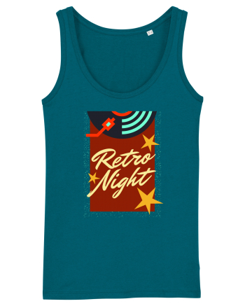 Retro Night Ocean Depth