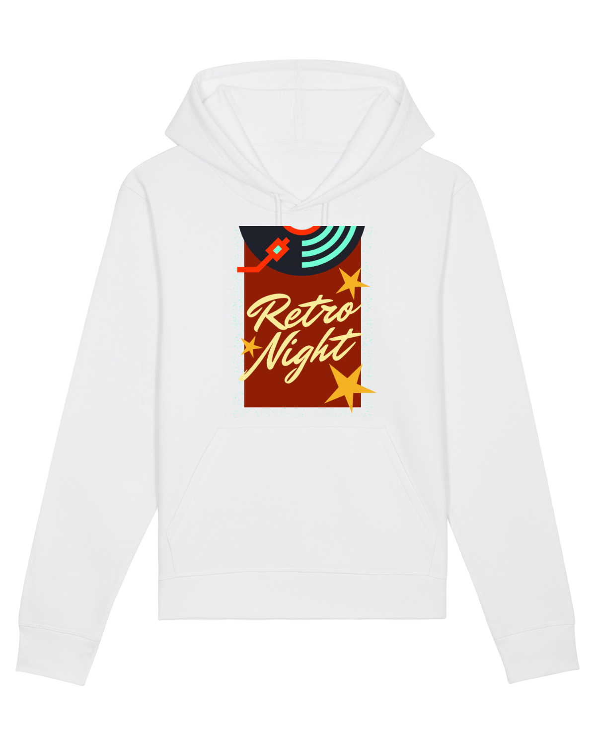 Hanorac Unisex Drummer White