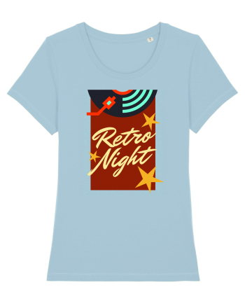 Retro Night Sky Blue