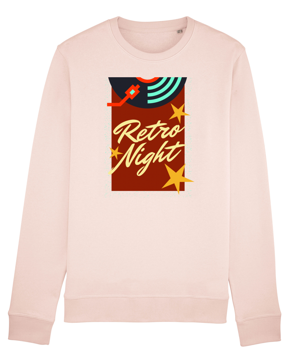 Bluză mânecă lungă Unisex Rise Candy Pink