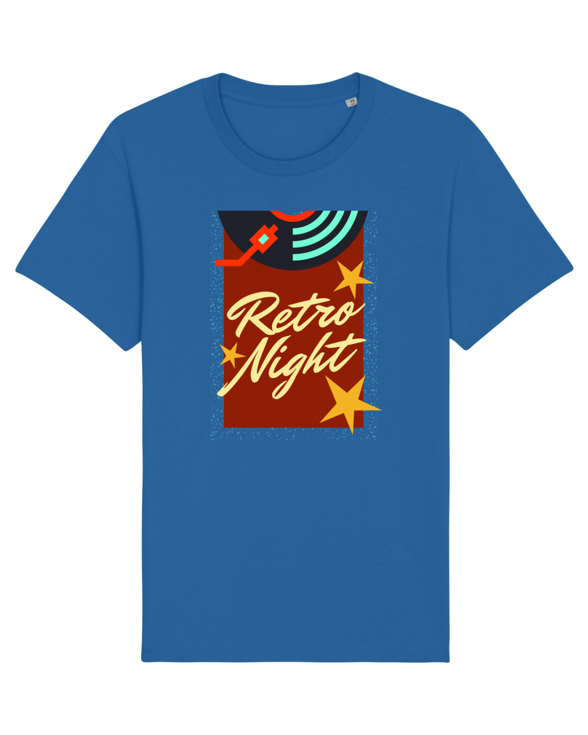 Tricou mânecă scurtă Unisex Rocker Royal Blue