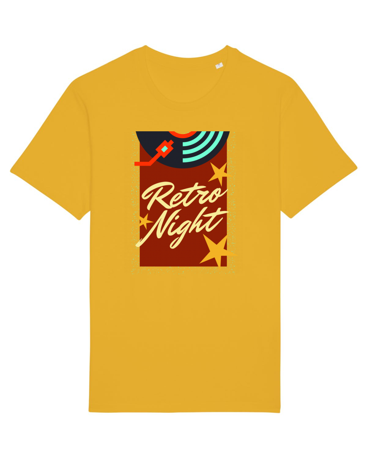 Tricou mânecă scurtă Unisex Rocker Spectra Yellow