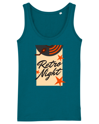 Retro Night Ocean Depth