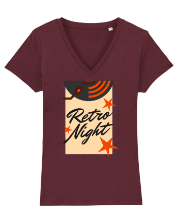 Retro Night Burgundy