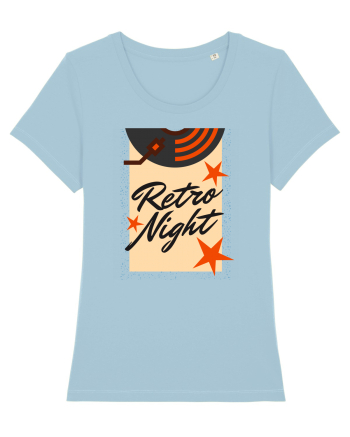 Retro Night Sky Blue